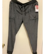 Stars Above Women&#39;s Soft Fleece Lounge Sweatpants Charcoal gray Medium New - $150.09 MXN