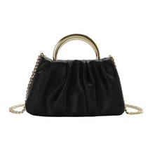 2022  Women Solid Color Handbags Fashion Elegant Retro Shoulder Bags Portable Fe - £22.98 GBP