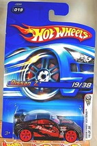 2006 Hot Wheels #19 First Editions 19/38 NISSAN Z Flat Black w/Red A6 Sp 06 Card - £15.02 GBP