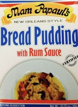 Mam Papaul&#39;s Sauce Bread Pudding With Rum Sauce (lot of 4)New Orleans Style - $49.47