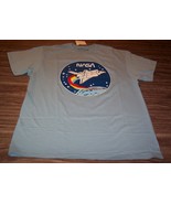 VINTAGE STYLE NASA Astronaut SPACESHIP T-Shirt MENS LARGE NEW w/ TAG - $19.80