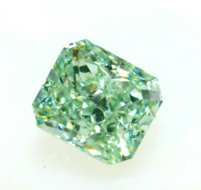 0.32ct Green Diamond - Natural Loose Fancy Intense green Color GIA VS2 Radiant - £13,189.00 GBP