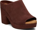 TOMS Ladies Size 9 Florence Slip-On Peep Toe Platform Sandals, Chestnut ... - $39.99