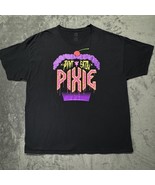 WWE Candice LeRae Mens Black T-shirt 3XL Pint Size Pixie WWE Authentic - $46.99