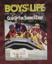 Boys Life Scouts March 1991 Isaac Asimov Summer Camps Spring Training Baseball - £7.76 GBP