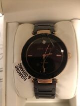 ANNE KLEIN  AK/1018RGBK Quartz Analog Black Rose Gold/Black - $29.99