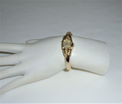 Gruen Precision 10K GF 17 Jewels Ladies Cuff Clamper Watch Vintage Bangle - £50.63 GBP