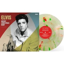 Elvis Presley Merry Christmas Baby Vinyl New! Limited Green Red Lp! Silent Night - £33.92 GBP