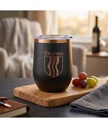 Downes Irish Coat of Arms Stemless Wine Travel Tumbler - $27.44