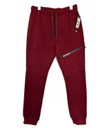 Ecko Unltd Red Marbled Joggers NWT Size M Style EO32G968 - $458.27 MXN