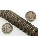 1923-S Buffalo Nickel Roll in Good to Fine Condition 40 Pieces - £168.66 GBP