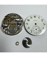 1915 Elgin Grade 354 0s 15J Hunting Pocket Watch Movement For Parts - $511.29 MXN
