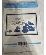 Maydear Birth Memorial 1 Stitch Kit 44x32cm 14CT 2 Strands - $278.37 MXN