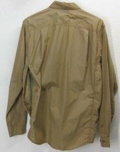 Exofficio Vented Men&#39;s (M) &quot;Bugs Away&quot; Insect Repellent Button Front Tan Shirt - £28.43 GBP