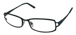 New Balance Unisex  Eyeglass Metal Rectangle Frame #392 Black / Blue 53mm - £28.30 GBP