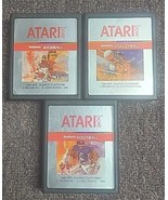 VTG Lot Of 3 Atari 2600 Game Cartridges- RealSports Football Baseball Vo... - $23.97 CAD