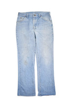 Vintage Lee Riders Jeans Mens 36x34 Medium Wash Denim Bootcut Cowboy Mad... - $30.38