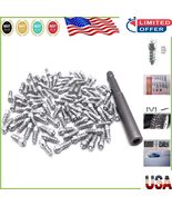 Durable 12mm Frost Resistant Tire Studs with Installation Tool - 100 Pieces - $589.73 MXN