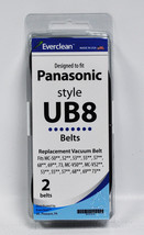 Generic Designed To Fit Panasonic Style UB8 Vacuum Belts 2 Pack - $5.20