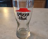 1970&#39;s Restaurant Logo PIZZA HUT 8oz Beer 5.5&quot; Tall Pilsner Glass - $19.79