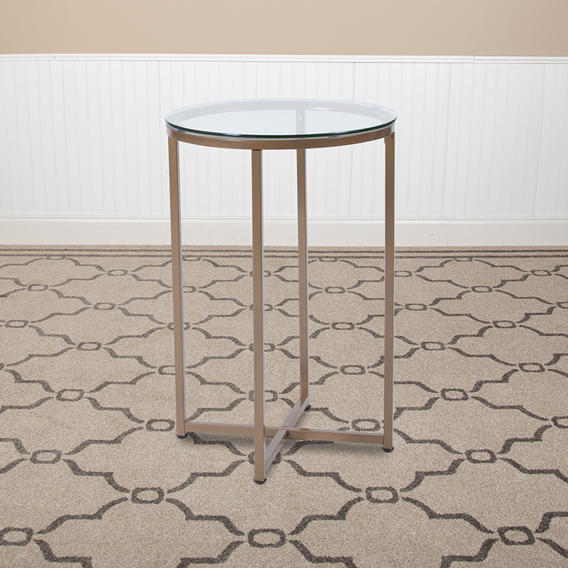 Glass End Table NAN-JH-1786ET-GG