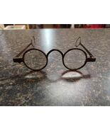 Antique Vintage Child Steel Frame Eyeglasses Spectacles Loop Ends Unbran... - $346.49