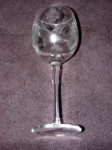 5 Crystal Etched Balloon Wine Glasses by Dansk - $29.69