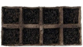 Jiffy, Strip, 8 Cells, 2.5&quot; X 3.0&quot;, 25 Pack, Seed POTS, Gardening, Biode... - £23.98 GBP