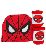 Spider-Man Symbol Costume 2-Piece Hat and Sock Set Multi-Color - £11.71 GBP