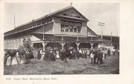 Minnesota State Fair Dairy HALL~1900s Postcard - £8.78 GBP