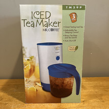 Mr. Coffee Iced Tea Maker TM39P 3 Quart Brand New Sealed In Box - $89.09