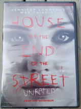 House at the End of the Street DVD Movie Jennifer Lawrence Unrated 2 Versions - £3.10 GBP