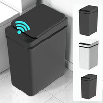 Smart Trash Can, Small Kitchen Trash Can With Lid, Slim Touchless Garbage Can, N - £44.86 GBP