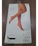 A New Day Women's Sheer Hosiery Tights High-Waisted Caramel Color L/XL 20D - $8.79