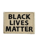 Black Lives Matter Embroidered Sew/Iron-On Patch Hook &amp; Loop BLM Protest... - $104.68 MXN+