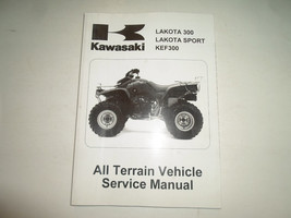1995 1996 1997 1998 Kawasaki Lakota 300 Sport KEF300 Atv Service Repair Manuel - £110.07 GBP