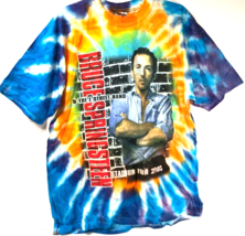 Bruce Springsteen Vintage E Street 2003 Stadium Tour Tie Dye 2-Sided T-Shirt Xl - £77.16 GBP