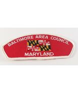 Vtg Baltimore Area Council Maryland Twill T Boy Scouts BSA Shoulder CSP ... - $10.82 CAD