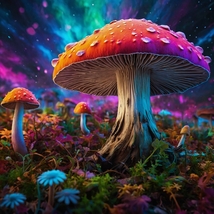 Magic Mushroooms Desktop Backgrounds zip file - £0.00 GBP