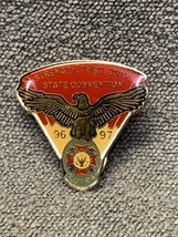 NEW VFW Florida Stare Convention Pin KG JD Veterans Foreign Wars - £9.38 GBP