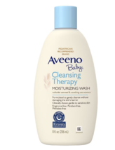 Aveeno Baby Cleansing Therapy Moisturizing Body Wash Fragrance-Free 8.0fl oz - £31.41 GBP
