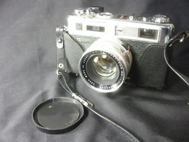 Vtg Yashica Electro 35 Camera With Case Made In Japan - $148.45