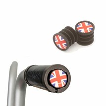London Craftwork UK Flag Design Handlebar Plugs for BROMPTON Union Jack - $20.89