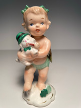 Vintage 1962 Napco Calendar Cutie March Napcoware C-5763 Exc. Cond. With Tag - £75.51 GBP