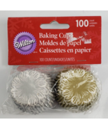 Wilton Baking Cups Peppermint Mini Muffins Cupcakes 100 Count - £5.92 GBP