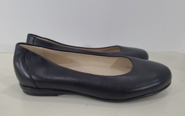 SAS Black 10.5 W Wide Width Flats Ballet Shoes NEW NWOB H7970691 Comfort USA - £37.27 GBP