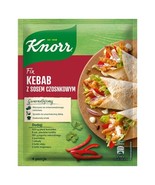 Knorr KEBAB with GARLIC sauce spice packet Made in Europe- FREE SHIPPING- - £4.45 GBP