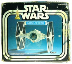 Vintage 1978 Kenner Star Wars Imperial TIE Fighter w/Box for Display - £199.83 GBP