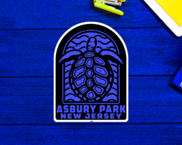 Asbury Park Beach New Jersey Sea Turtle NJ Sticker 4&quot; - £4.04 GBP