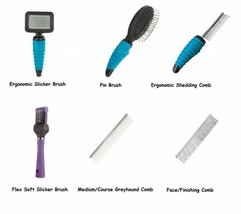 Professional Grooming Brushes &amp; Combs for Dogs Brush &amp; Comb Dog Groomer ... - £11.59 GBP+